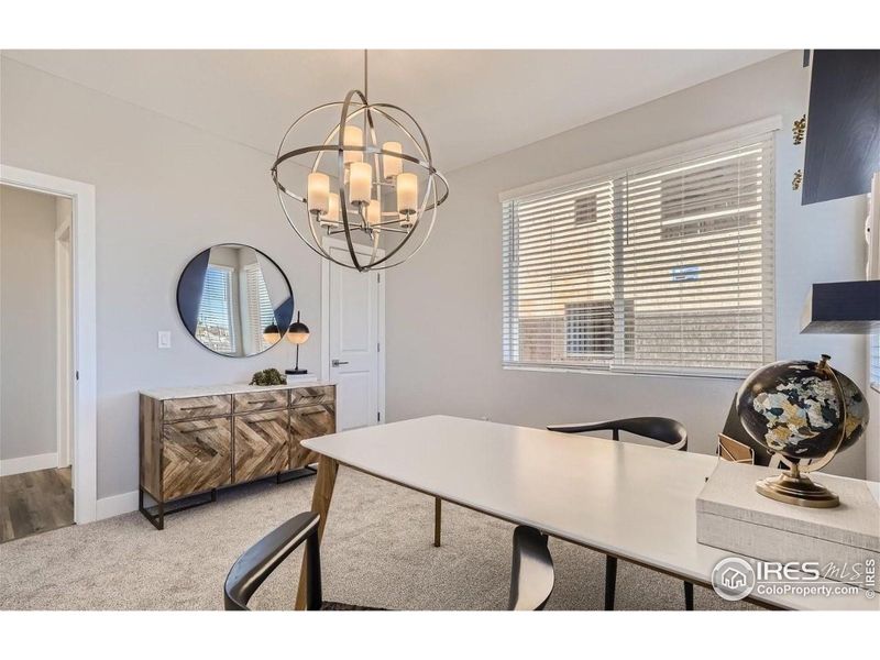 Furnished interior view inside a new home in , Aurora (Image 31). Furnished interior view inside a new home in , Aurora (Image 31).