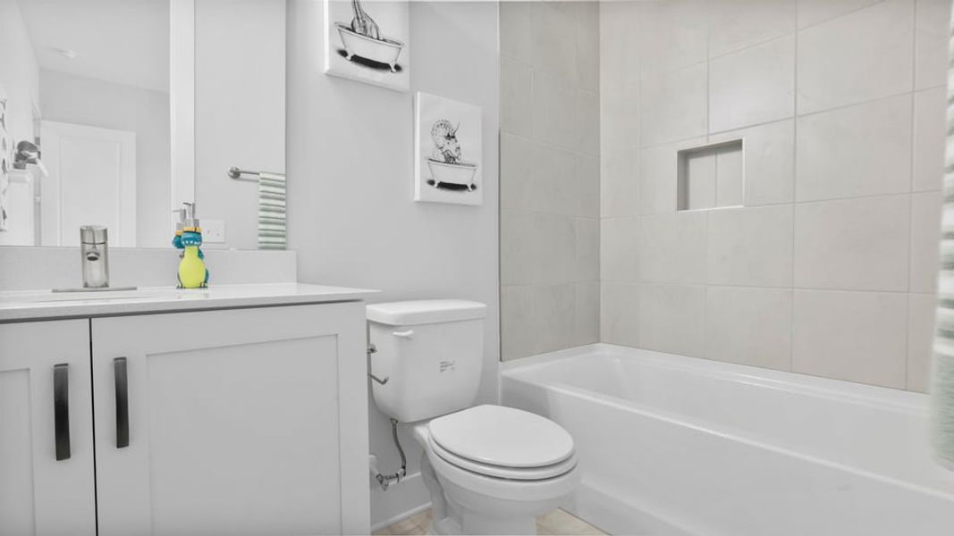 Furnished interior view inside a new home in Pinebrook, Woodruff (Image 13). Furnished interior view inside a new home in Pinebrook, Woodruff (Image 13).