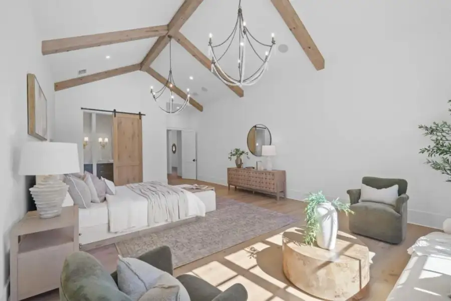 Furnished interior view inside a new home in , Milton (Image 45).
