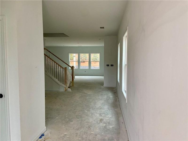 In-progress construction of a new home in Arbors at Richland Creek, Buford, GA (Image 8).