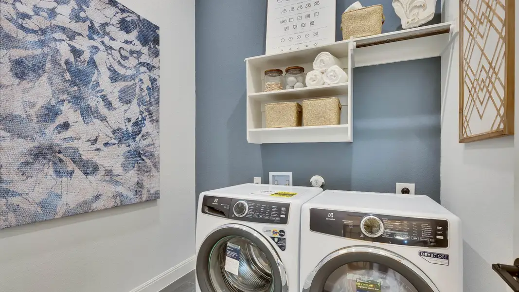 Model home photos of similar floorplans, not pictures of actual home.