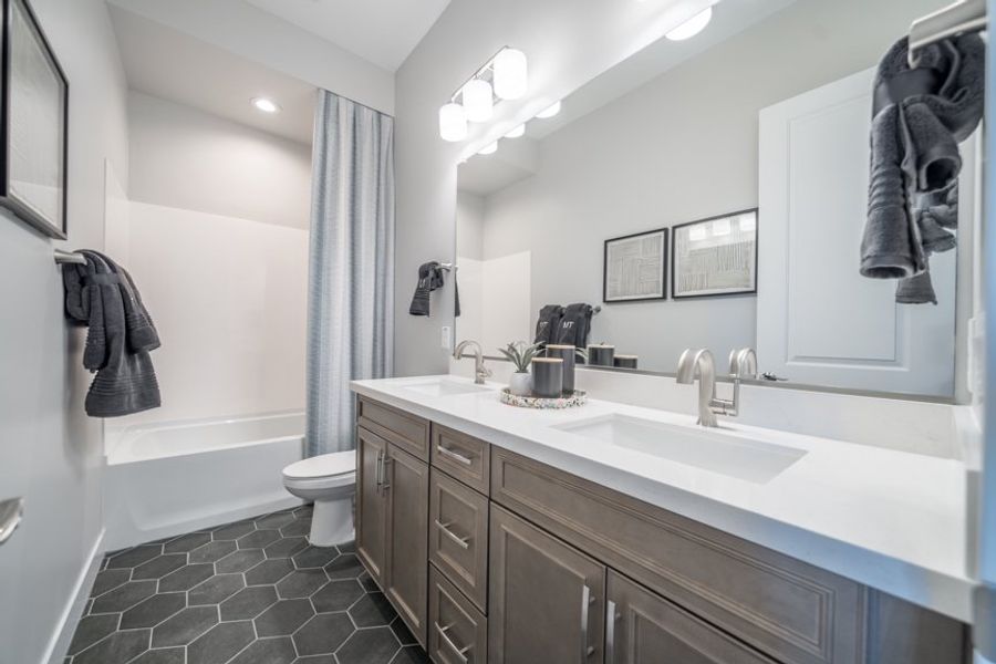 Furnished interior view inside a new home in Legado, Queen Creek (Image 15).