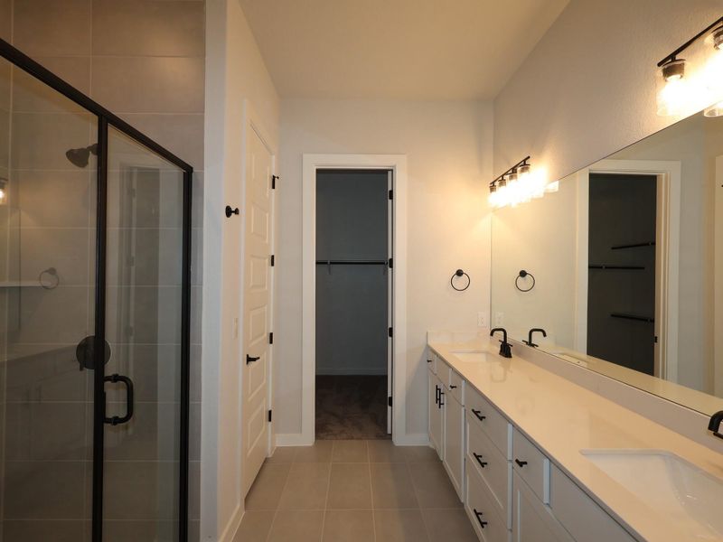 Furnished interior view inside a new home in Cedar Brook, Leander (Image 5). Furnished interior view inside a new home in Cedar Brook, Leander (Image 5).