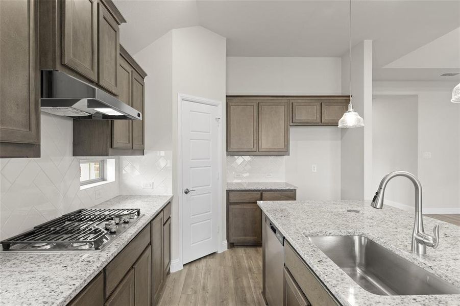 Furnished interior view inside a new home in Timberbrook, Justin (Image 4).