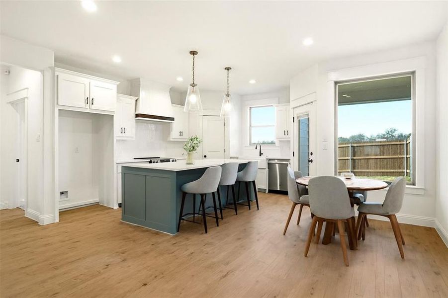 Furnished interior view inside a new home in Villas at Heritage Pointe, Weatherford (Image 8).