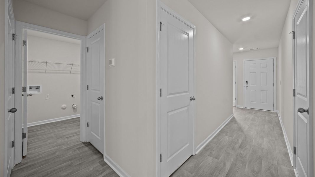 Spacious, unfurnished interior of a new home in Jetstream Park, Wilson (Image 9).