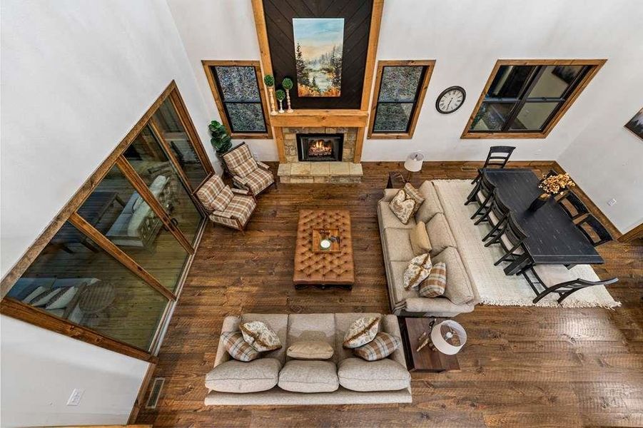 Furnished interior view inside a new home in , McCaysville (Image 17).