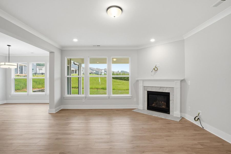 Spacious, unfurnished interior of a new home in The Enclave at Laurelbrook, Sherrills Ford (Image 12).