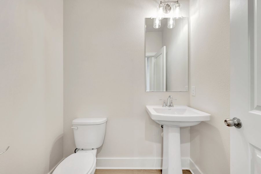 Furnished interior view inside a new home in The Meadows, Denton (Image 12).