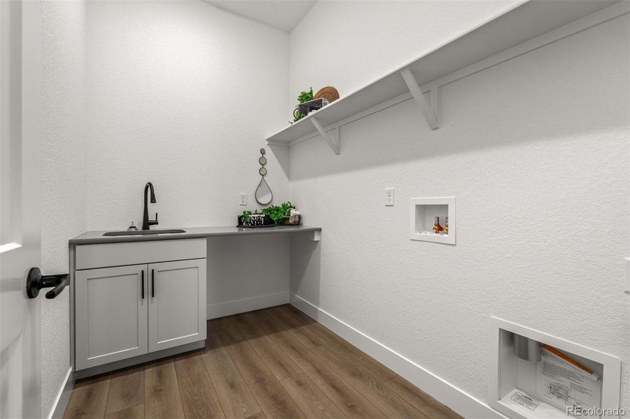 Furnished interior view inside a new home in Wolf Ranch - Enclave Collection, Colorado Springs (Image 10).