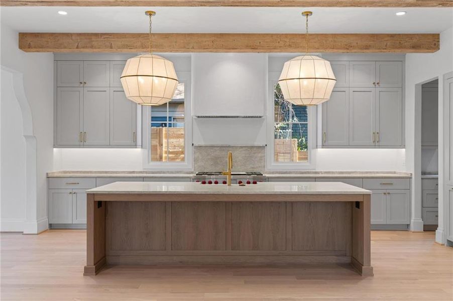 Furnished interior view inside a new home in , Atlanta (Image 5).