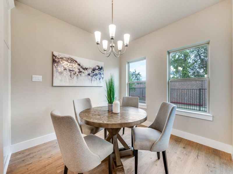 Furnished interior view inside a new home in Ladera Little Elm, Little Elm (Image 14).