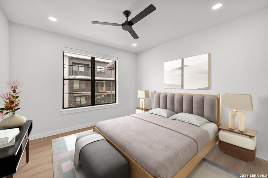 Furnished interior view inside a new home in , New Braunfels (Image 4).