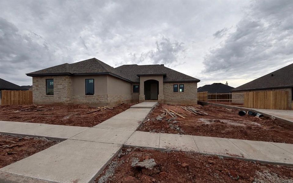 In-progress construction of a new home in , Abilene, TX (Image 27).