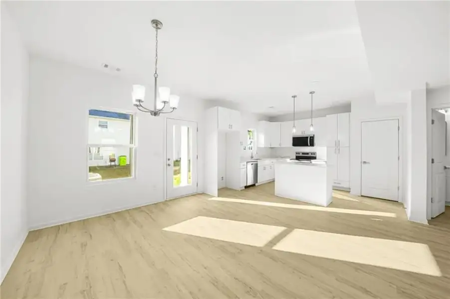 Spacious, unfurnished interior of a new home in , Stockbridge (Image 19). Spacious, unfurnished interior of a new home in , Stockbridge (Image 19).