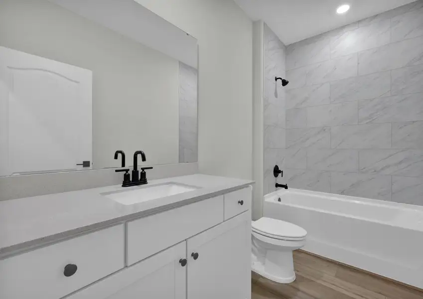 Secondary bathroom