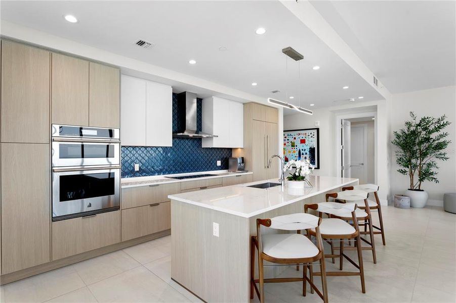 Furnished interior view inside a new home in , St. Petersburg (Image 6).