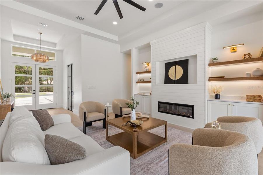 Furnished interior view inside a new home in , Sanford (Image 14).