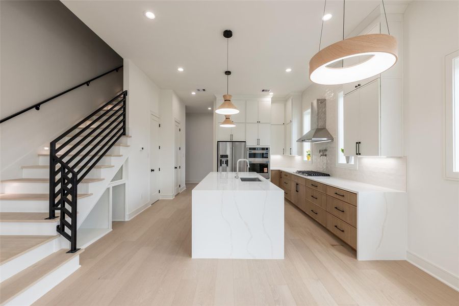 Furnished interior view inside a new home in , Houston (Image 5).