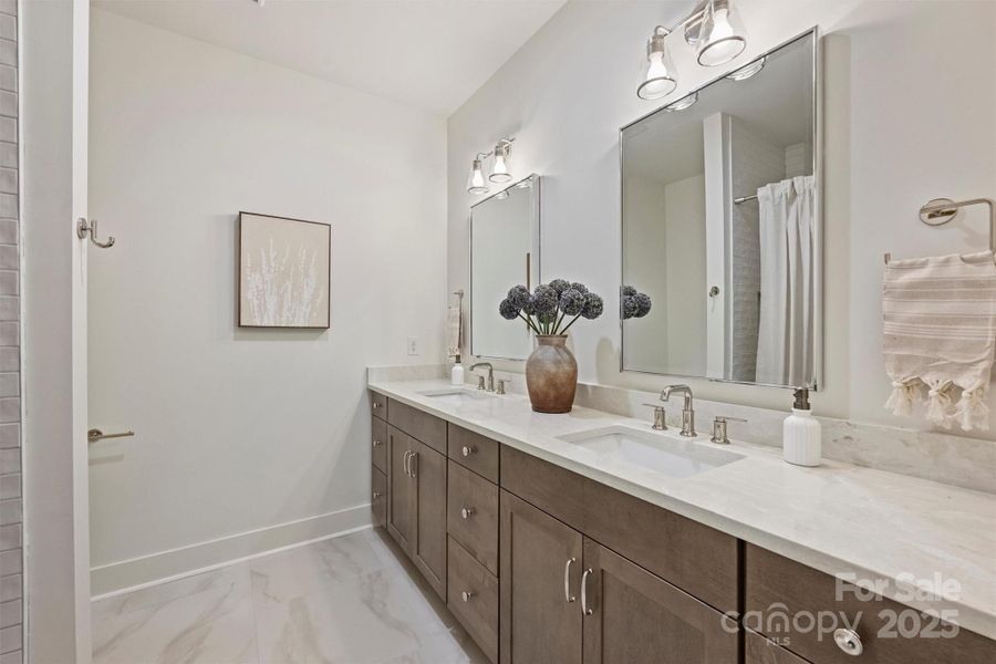 Furnished interior view inside a new home in , Charlotte (Image 13).