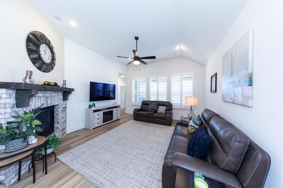 Furnished interior view inside a new home in , Denison (Image 33). Furnished interior view inside a new home in , Denison (Image 33).