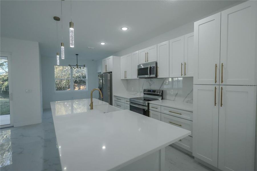 Furnished interior view inside a new home in , Deltona (Image 6).