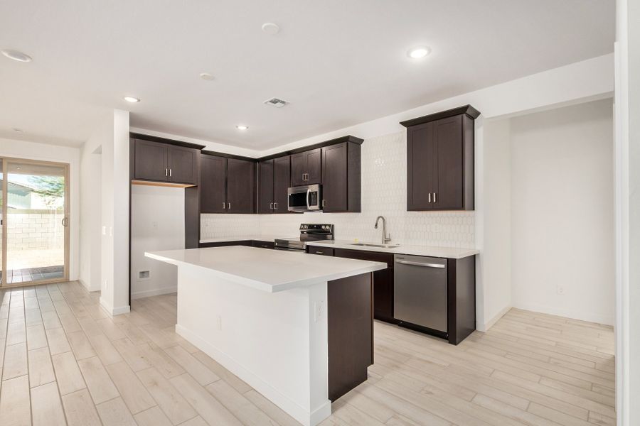 Furnished interior view inside a new home in The Villages at North Copper Canyon, Surprise (Image 4).