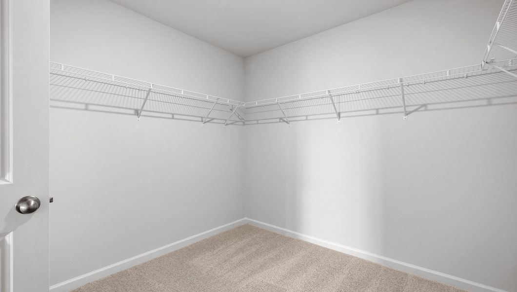 Representative unfurnished interior of a home built from the Biltmore by D.R. Horton in Woodglen, Piedmont (Image 24).