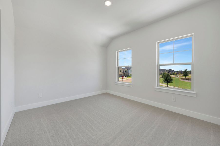 Spacious, unfurnished interior of a new home in Union Park, Little Elm (Image 24). Spacious, unfurnished interior of a new home in Union Park, Little Elm (Image 24).