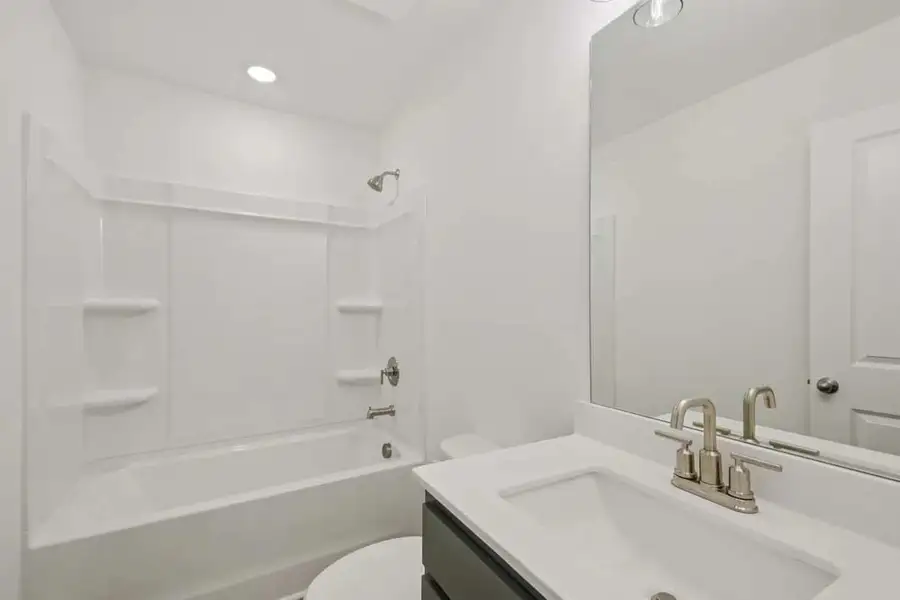 Bathroom Two featuring Minimalist Collection Finishes