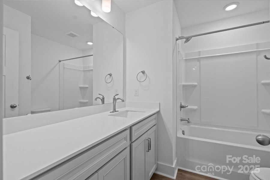 Furnished interior view inside a new home in Clayton Crossing, Arden (Image 8). Furnished interior view inside a new home in Clayton Crossing, Arden (Image 8).