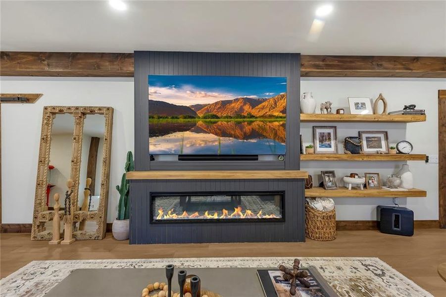 Furnished interior view inside a new home in , Talking Rock (Image 12).