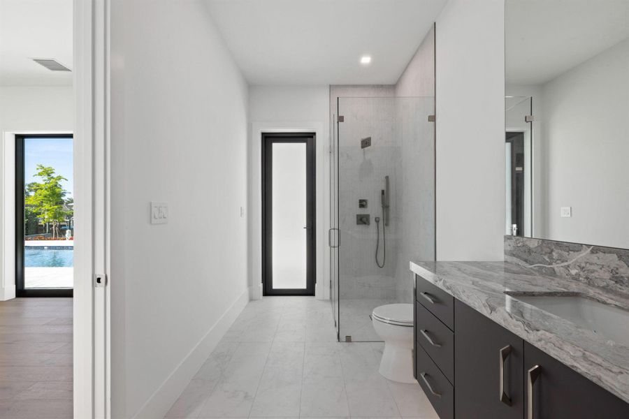 Furnished interior view inside a new home in , North Palm Beach (Image 5). Furnished interior view inside a new home in , North Palm Beach (Image 5).