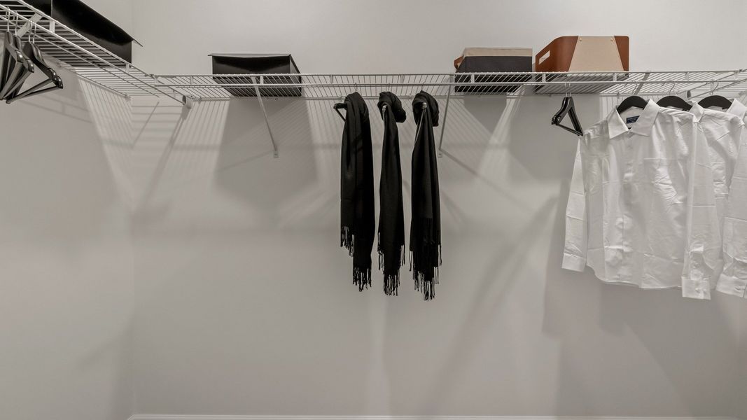 Representative furnished interior of a home built from the Millhaven by DRB Homes in Enclave at Evergreen, Fairburn (Image 21).