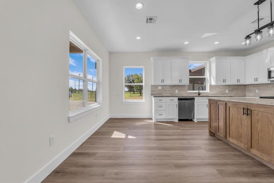 Spacious, unfurnished interior of a new home in , Elm Mott (Image 19). Spacious, unfurnished interior of a new home in , Elm Mott (Image 19).