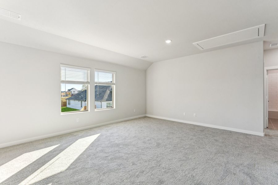 Game Room in the Wimbledon home plan by Trophy Signature Homes – REPRESENTATIVE PHOTO