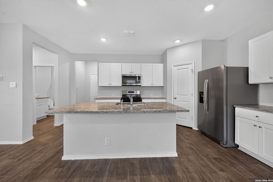Furnished interior view inside a new home in Avenida, Converse (Image 10). Furnished interior view inside a new home in Avenida, Converse (Image 10).