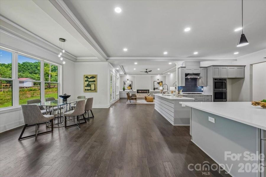 Furnished interior view inside a new home in , Waxhaw (Image 16).