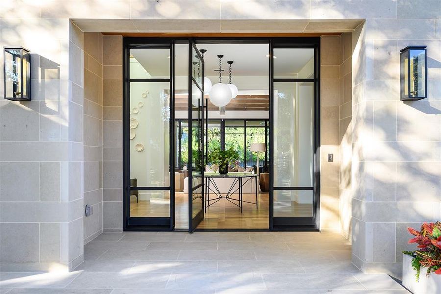 Exterior details and patio area of a home in , Dallas (Image 26). Exterior details and patio area of a home in , Dallas (Image 26).