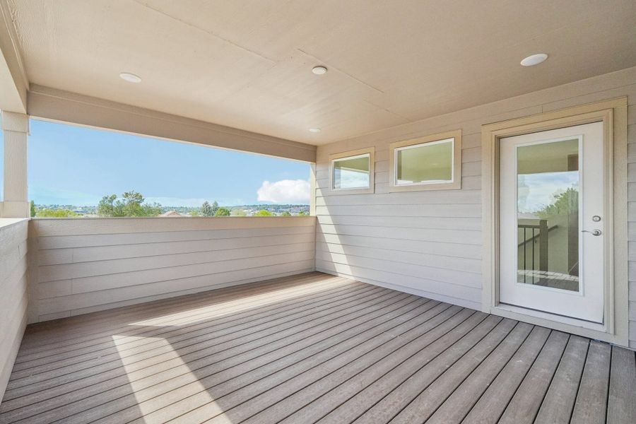 Exterior details and patio area of a home in Pony Park, Colorado Springs (Image 23). Exterior details and patio area of a home in Pony Park, Colorado Springs (Image 23).