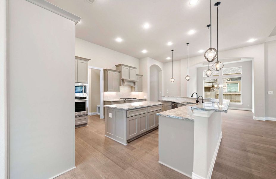 Representative furnished interior of a home built from the 3663AU by Ravenna Homes in Audubon 60′, Magnolia (Image 5).