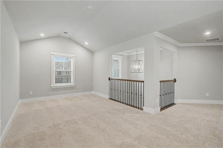 Spacious, unfurnished interior of a new home in Springside Reserve, Powder Springs (Image 42).