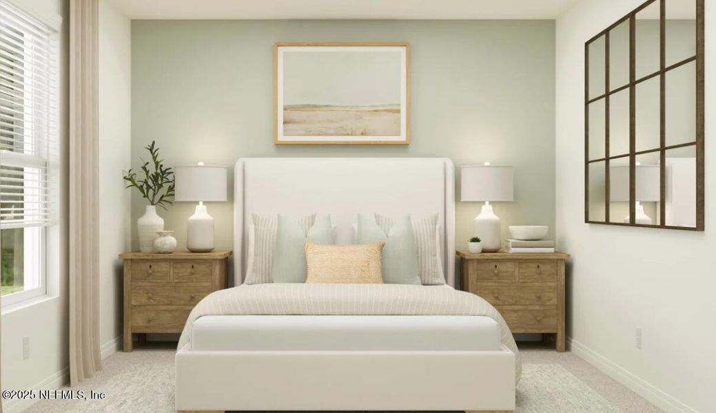 Furnished interior view inside a new home in Resilience at Palm Coast, Palm Coast (Image 8). Furnished interior view inside a new home in Resilience at Palm Coast, Palm Coast (Image 8).