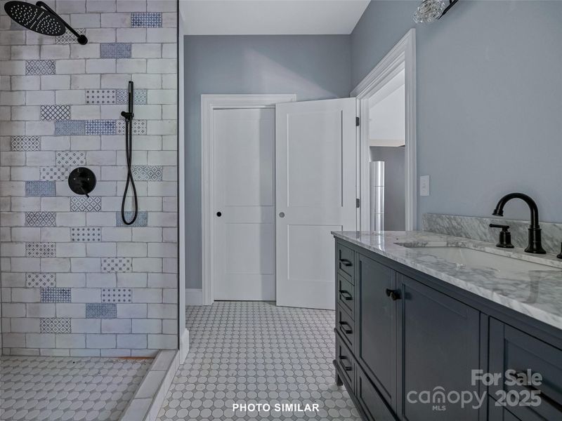 Furnished interior view inside a new home in , Swannanoa (Image 3). Furnished interior view inside a new home in , Swannanoa (Image 3).