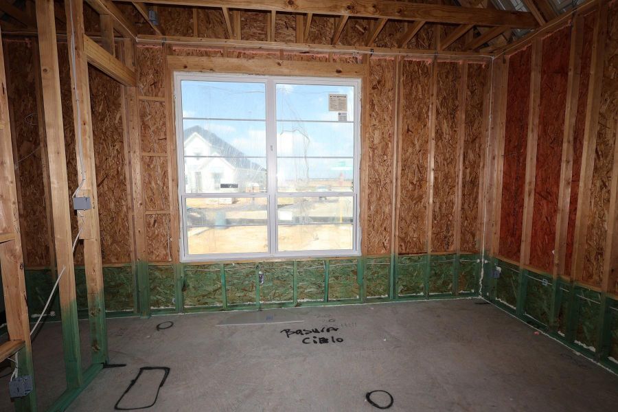 In-progress construction of a new home in Dunham Pointe, Cypress, TX (Image 44).