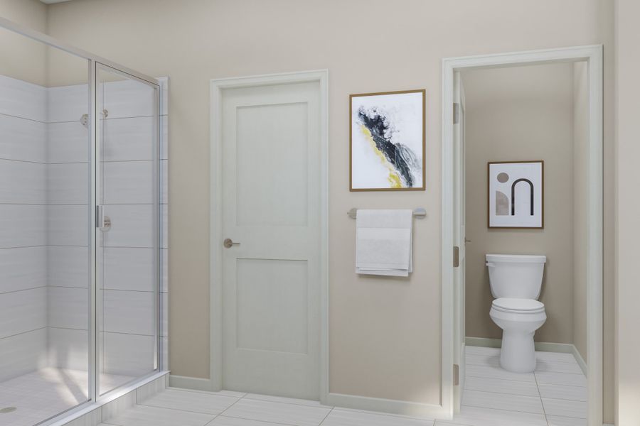 Representative furnished interior of a home built from the 2804 by Tri Pointe Homes in The Aurora Highlands, Aurora (Image 26).