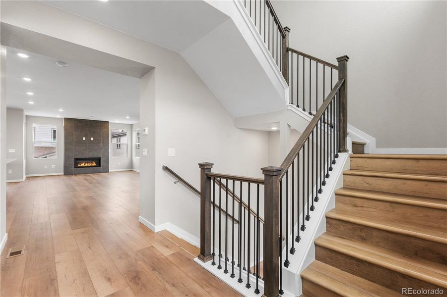 Spacious, unfurnished interior of a new home in Tribute at Lyric, Lone Tree (Image 32).