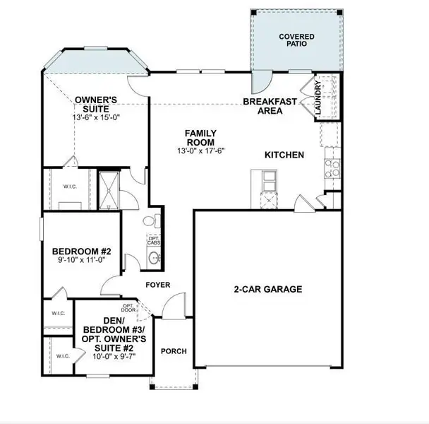 2D floor plan layout of this home in Ambrose, La Marque, TX (Image 2). 2D floor plan layout of this home in Ambrose, La Marque, TX (Image 2).