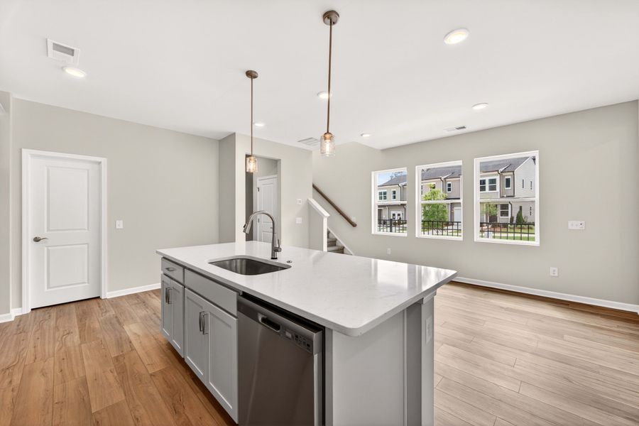 Furnished interior view inside a new home in Amplitude, Charlotte (Image 10).