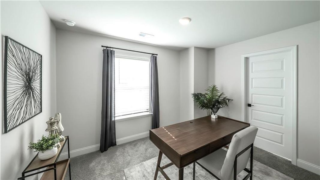 Furnished interior view inside a new home in Canterbury Villas, Carrollton (Image 16).